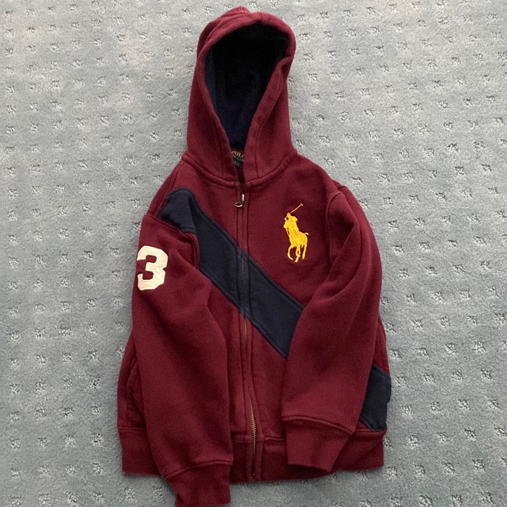Polo ralph lauren zip hoodie